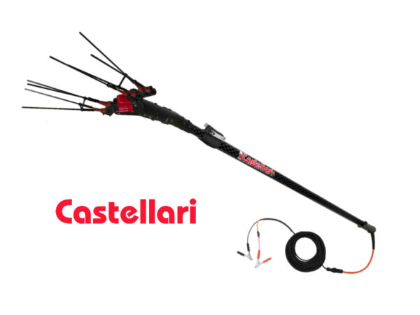 Abbacchiatore per olive elettrico Castellari Vertigo Carbon L 12V